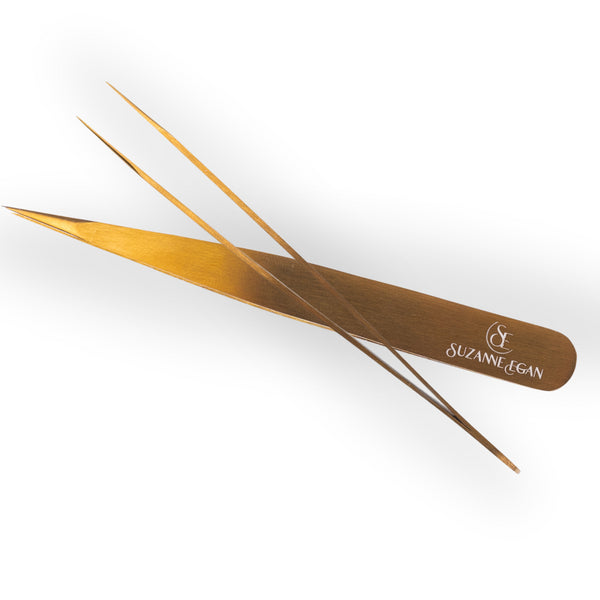 Extra Sharp Pointed Tweezer Gold